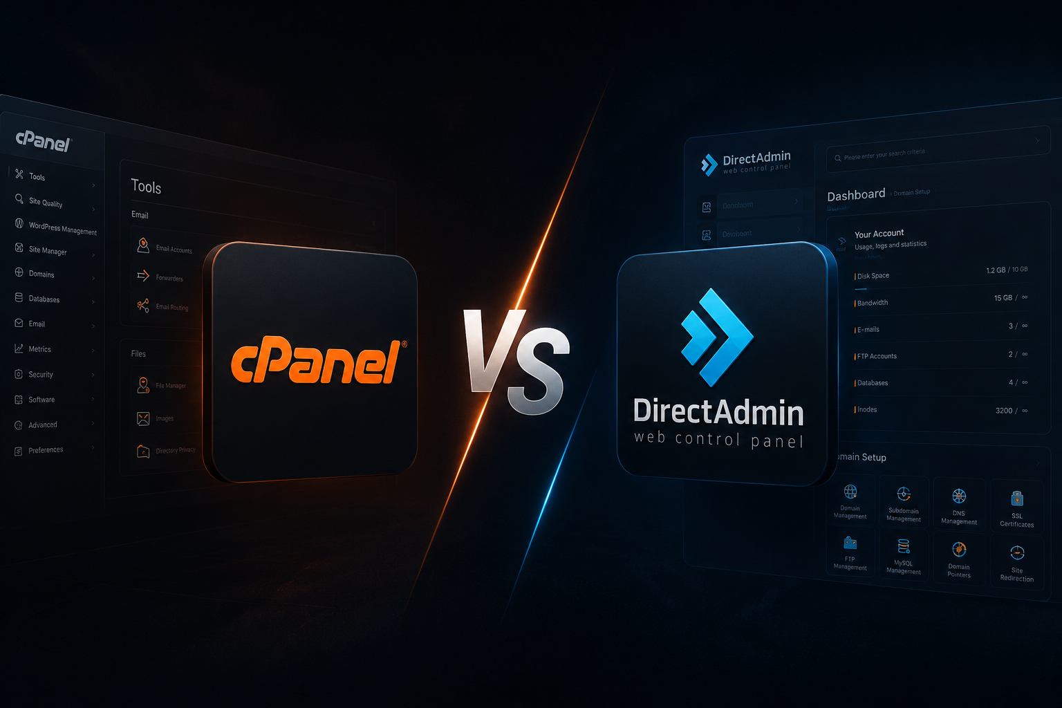cPanel vs DirectAdmin