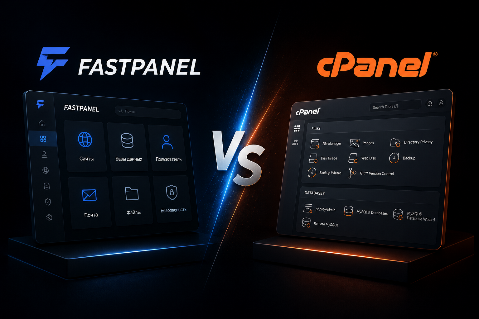 FASTPANEL vs cPanel