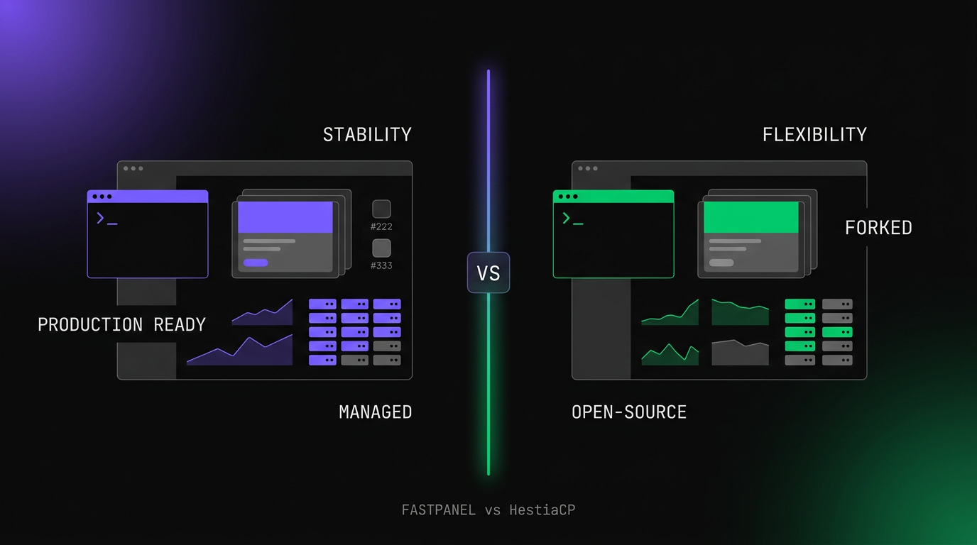 FASTPANEL vs HestiaCP